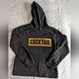 Fleece Hoodie- Cocktail/Coffee